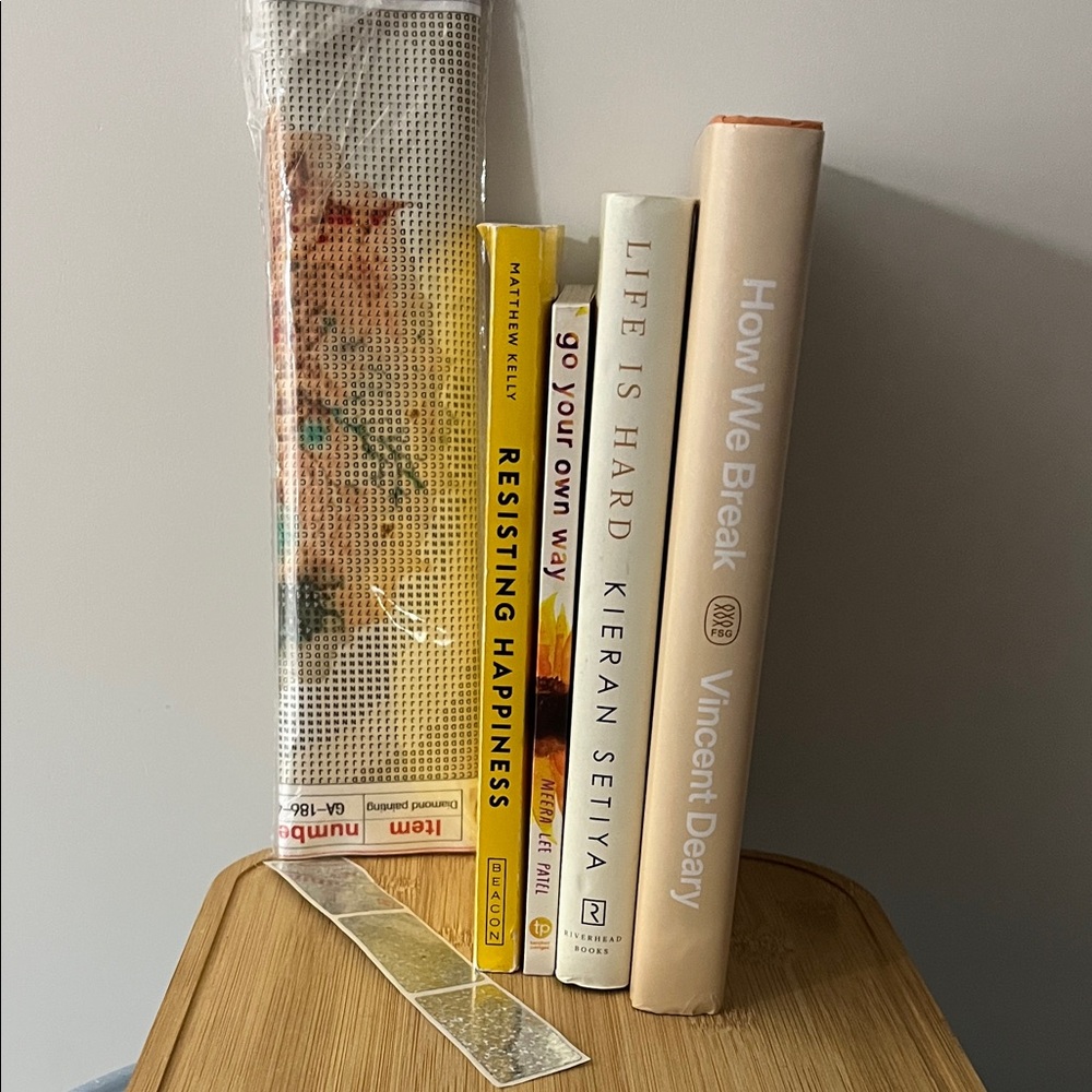 Assorted Self help book/crafting bundle